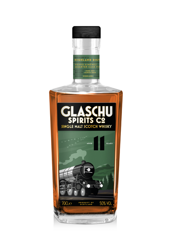 Glaschu Spirits Co. - Highland Single Malt 11: Pedro Ximénez Quarter Cask